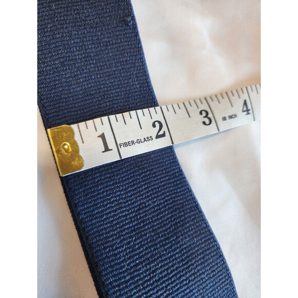 Carhartt Suspenders Men's  Utility 2" Heavy-Duty Silver  Clips Navy Blue 52" - Picture 6 of 7